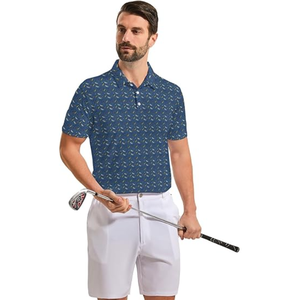 Chemises polo pour hommes, nouveau design, pour l'été, en coton de haute qualité, taille plus, matière décontractée, différentes couleurs - Product Image 3