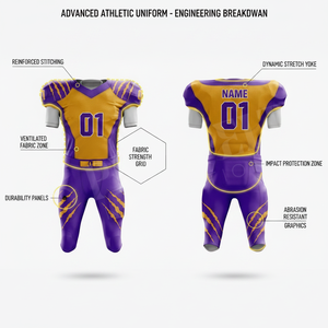 Professional Team Customized Printed Football Uniform Jersey Pants Bundle Durable Sportswear Tournament Matches Football Kit - Product Image 2