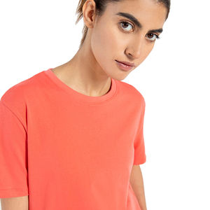 T-shirts pour femmes à séchage rapide, vente en gros, couleur unie, basiques, à manches courtes, col rond, coupe ajustée, décontractés, pour femmes et filles - Product Image 6