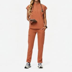 Custom Nurse <b>Scrubs</b> <b>Set</b> Breathable Cotton Medical Uniform Comfortable Hospital Workwear OEM Wholesale Supplier <b>scrub</b> <b>set</b> - Product Image 1
