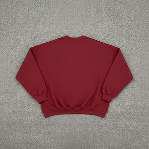 เสื้อสเวตเชิ้ตคอกลมดีไซน์ใหม่สำหรับผู้ชาย 450 GSM ผ้าฝ้าย 100% หนานุ่ม ทรงโอเวอร์ไซส์ ไหล่ตก - Product Image 5