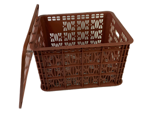 Heavy Duty PP <b>Plastic</b> Agricultural Harvest <b>Crate</b> Stackable Ventilated Vegetable Fruit Storage Basket - Product Image 3