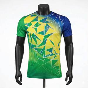 T-shirt à manches courtes pour homme, style vintage, 100% coton, lourd, respirant et à séchage rapide, vente en gros - Product Image 1