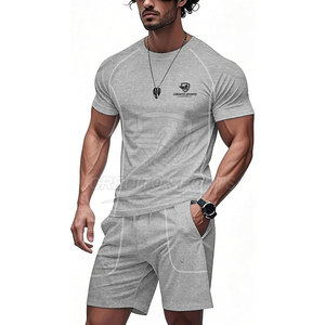 High Quality <b>Men</b> <b>Shorts</b> <b>And</b> <b>T</b> <b>Shirt</b> <b>Set</b> Soft Cotton <b>Men</b> <b>Shorts</b> <b>And</b> <b>T</b> <b>Shirt</b> <b>Set</b> For Gym Training <b>And</b> Daily Wear - Product Image 2