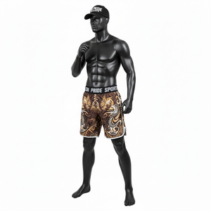 Pantalones Cortos de Grappling MMA/Karate Unisex de Buena Calidad con Impresión de Logotipo Personalizado, Secado Rápido y Transpirables para Entrenamiento Deportivo - Product Image 4