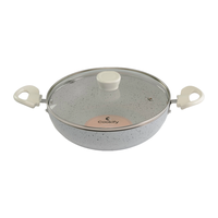 Panci Biryani Anti Lengket 240mm, Peralatan Masak Aluminium Tahan Lama untuk Memasak Nasi dengan Harga Grosir Terbaik