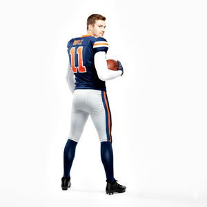 Custom Soccer Uniform Precision Quality American Football Uniform Short Sleeves Jersey with Short Set at Wholesale Prices - Product Image 6