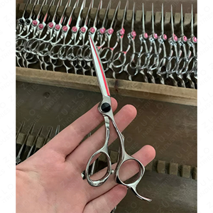 Professional Hairdressing Scissors Japanese Cobalt High Quality <b>Barber</b> Shears Stainless Steel Handle Sharp Salon <b>Blade</b> - Product Image 6