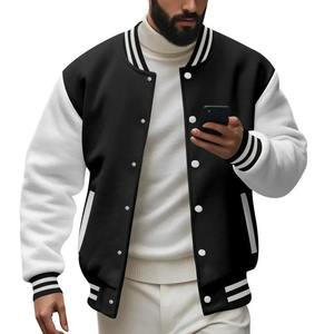 <b>Men</b> Varsity Jacket Manufacturer Custom Design Letterman Jacket Breathable Wholesale Winter Jacket - Product Image 1