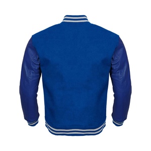 <b>Top</b> OEM Custom <b>Leather</b> Long Sleeve Embroidered Breathable Best Product Unique design jacket for men - Product Image 5