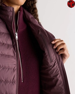 <b>Women</b> Down Alternative Puffer Vest Quilted <b>Sleeveless</b> Gilet Zip Up Stand Collar Warm Layer for Outdoor <b>Womens</b> <b>Sleeveless</b> <b>Jacket</b> - Product Image 4