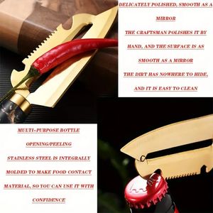 Set di Pelatrici Professionali Multifunzionali in Acciaio Inossidabile Antiruggine, Utensile da Cucina per Frutta, Verdura, Squame di Pesce, Mais - Product Image 3