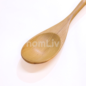 Cuchara Grande Decorativa Hecha a Mano de Madera de Caoba, Cuchara para Arroz Grande de Madera Sólida Natural y Sostenible, Utensilios de Cocina y Vajilla - Product Image 3
