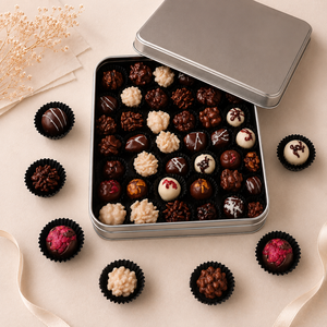 Delicious Dry Strawberry Ganache Truffle Balls Packed In Custom Box For Corporate Gifts Wholesale Trade - Product Image 6
