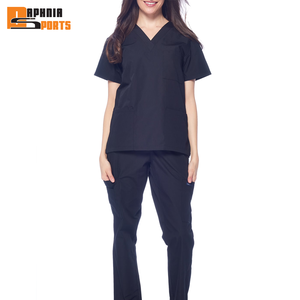 Uniformes Médicos Personalizados de Fábrica, Uniformes de Hospital de Belleza, Uniformes de Enfermería Tipo Jogger al por Mayor, Conjuntos de Uniformes de Enfermera para Mujer a la Moda - Product Image 4