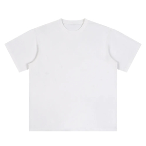 Blank Oversized 260gsm <b>Acid</b> Wash Jersey Front 100% Cotton Heavyweight <b>Drop</b> Shoulder T-Shirt Wholesale - Product Image 5
