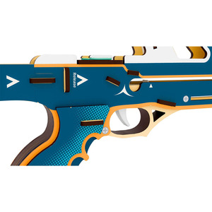 Pistolet jouet Inventojoy Rapid Fire Blaster – Lanceur de balles en mousse à tir rapide pour un jeu amusant et sûr partout - Product Image 3