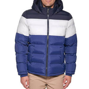 <b>Men</b> Quilted Bubble <b>Jacket</b> <b>Warm</b> Full Zip Lightweight Casual Winter Comfortable Regular Fit Outdoor Wear - Product Image 4