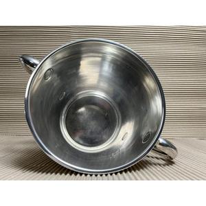 Seau à glace en acier inoxydable à double paroi avec poignées, style français, pour les fournitures de bar, à poser sur le comptoir, étanche, seau à vin réfrigérant - Product Image 4