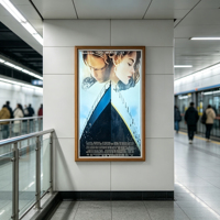 Layar LCD 43 Inci yang Dipasang di Dinding, Bingkai Foto Digital untuk Aula Pameran, Showroom, Museum, Hotel, Galeri Seni