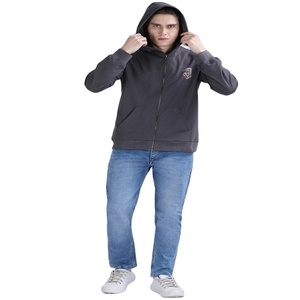 Exportateurs vendant des sweats à capuche en molleton décontracté pour hommes en stock avec logo imprimé surdimensionné vierge lourd - Product Image 5