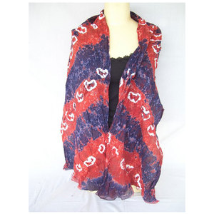 Bufanda BANDHANI con Tinte Tie Dye, Algodón Grueso de Primera Calidad, Diseño Tradicional Elegante, Transpirable, Suave, Ligera y Cómoda - Product Image 1