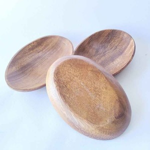 Plateau de service en bois pour la cuisine et la salle à manger, plateau multifonctionnel pour le thé, le café, le petit-déjeuner, les collations, plateau léger - Product Image 3