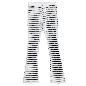 Vente en gros de jeans pour hommes de haute qualité, élégants et personnalisés, fabriqués en usine, coupe slim, fermeture à boutons, longueur standard - Product Image 1