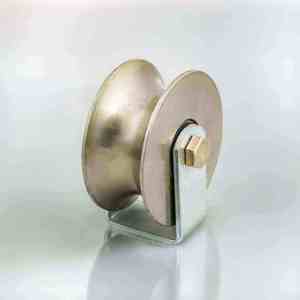 Rueda Deslizante Moderna de Acero Inoxidable, Rodamiento Suave y Duradero para Puertas, Ventanas, Garajes, Villas, Apartamentos, Componente de Herraje de Alta Resistencia - Product Image 1