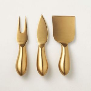 Ensemble de cuillères et fourchettes en or vintage de luxe, vente chaude, pour desserts et café, nouvelle arrivée, prix de gros - Product Image 3