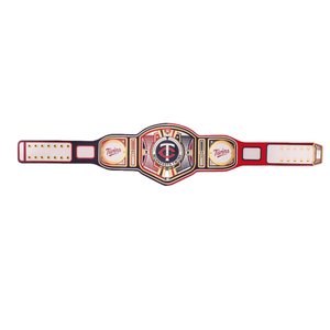 Cinturón de Campeonato de los Minnesota Twins, Cinturón de Lucha Libre y Béisbol Personalizable, Cinturón Deportivo Coleccionable de Alta Calidad para Fanáticos - Product Image 1
