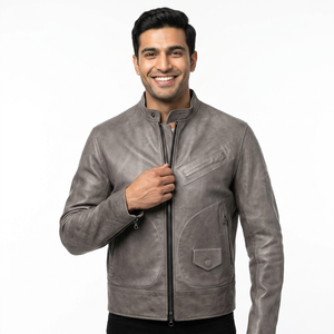 <b>Men's</b> Premium Quality <b>Leather</b> <b>Jacket</b> Different Color Available Custom Sizes Best Sale <b>Men</b> <b>Leather</b> <b>jacket</b> for <b>men</b> - Product Image 1
