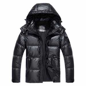 Custom Outdoor Winter Puffer Jacket Men Comfortable Casual Hooded <b>Down</b> Men's Puffer Jackets Breathable Men's Puffer Jackets - Product Image 5