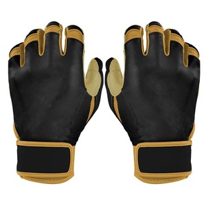 Gants de frappe en cuir noir ELIXE SPORTS ES-3860, fermeture auto-agrippante droite/gauche, légers, durables, logo personnalisé, entraînement, tailles XL XXL - Product Image 1