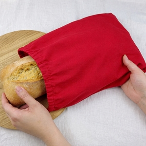 Premium 100% Cotton <b>Bread</b> Storage <b>Bag</b> Reusable Eco Friendly Kitchen <b>Bag</b> - Product Image 2