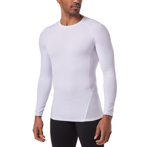 Custom <b>Men's</b> Running <b>Compression</b> Long Sleeve Sports <b>Shirt</b> Quick Dry Gym Fitness Performance Training <b>Shirts</b> - Product Image 3