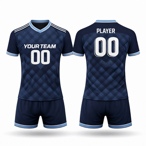 Conjuntos Deportivos Personalizados para Hombre, 100% Poliéster, Secado Rápido, Anti-UV, Ecológicos, Transpirables, para Escuela o Club - Product Image 1