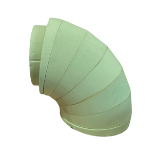 Cold Cryogenic Insulation Materials fabricated Pipe Fittings Elbow bends for Pipelines Polyisocyanurate PIR foam Kingspan - Product Image 3