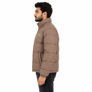 <b>Men</b>’s Warm Puffer <b>Jacket</b> <b>Lightweight</b> Insulated Coat Stand Collar Quilted Winter Outerwear Warm Puffer <b>Men's</b> <b>Jackets</b> Wholesale - Product Image 4