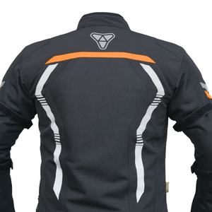 เสื้อแจ็คเก็ตขี่มอเตอร์ไซค์ผ้าสั้นสำหรับผู้ชาย ผู้ผลิต OEM เสื้อผ้ามอเตอร์ไซค์ระบายอากาศสำหรับการจำหน่ายระหว่างประเทศ - Product Image 6