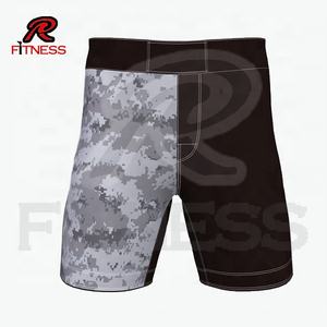 Pantalones Cortos de Boxeo MMA Unisex de Algodón y Poliéster, Sublimados Personalizados con Logotipo, Ropa Deportiva - Product Image 3