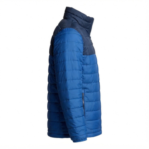 Veste d'hiver personnalisée pour homme, coupe-vent légère et décontractée, style streetwear, avec fermeture éclair et rembourrage chaud, OEM ODM Vente en gros - Product Image 4