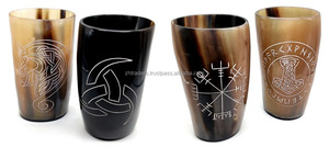 Jarra de Cuerno para Beber Estilo Animal de Alta Calidad, Impermeable, con Asa, Acabado Pulido, para Cerveza, Hidromiel y Bebidas Tradicionales - Product Image 5