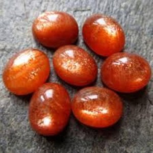 Perles de pierres précieuses naturelles de qualité supérieure en quartz, cabochons ovales en pierre de soleil rouge, perles en vrac pour le bricolage, vente en gros disponible, prix de gros - Product Image 4