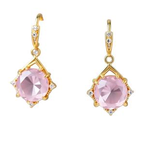 Custom Luxury Vintage Gemstone 925 Sterling <b>Silver</b> Drop Earrings for Women <b>Wedding</b> Party Gift - Product Image 1