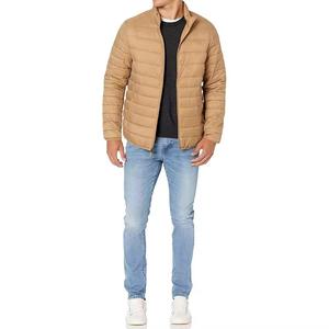 Fashion Puffer Jacket <b>Padded</b> Down Winter Puffer Jackets Men New Casual Fashion Stand Hooded Slim Winter Puffer Jacket - Product Image 4