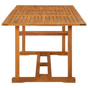 Mesa de Comedor Rectangular de Madera Rústica Resistente, Muebles para el Hogar Elegantes y Duraderos - Product Image 3