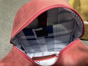 CUSTOM Genuine Leather Laptop <b>Backpack</b> <b>Large</b> Capacity External Frame School Bag Office Travel Hiking Daypack Zipper Detachable - Product Image 4
