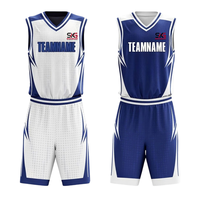 Ensemble de maillots de basket-ball personnalisés sans manches, uniforme d'équipe, shorts imprimés, kit sportif pour l'entraînement et les matchs du club