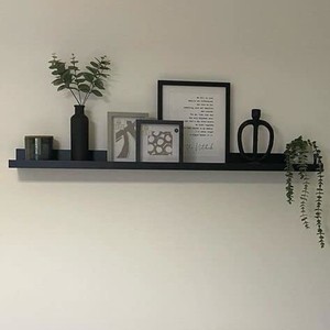 Handcrafted Sheesham Wood <b>Floating</b> <b>Shelf</b> with Iron <b>Bracket</b> | Wholesale - Product Image 6